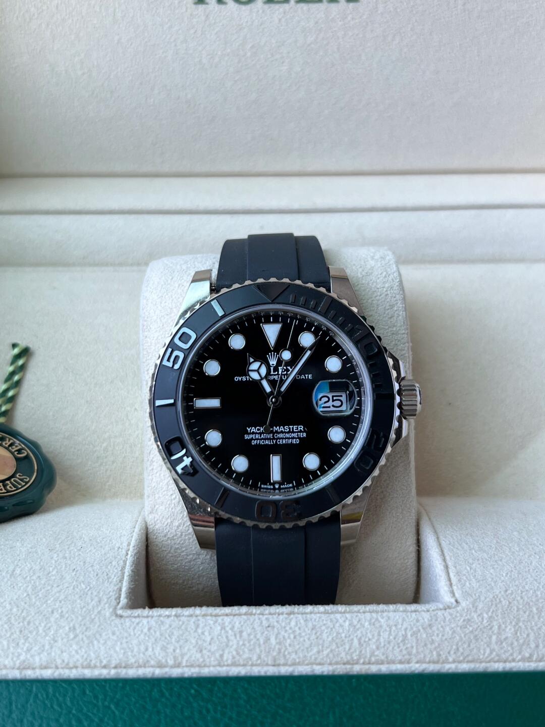 Rolex Yacht-Master Black Ceramic Bezel 42mm 226659-0002 12