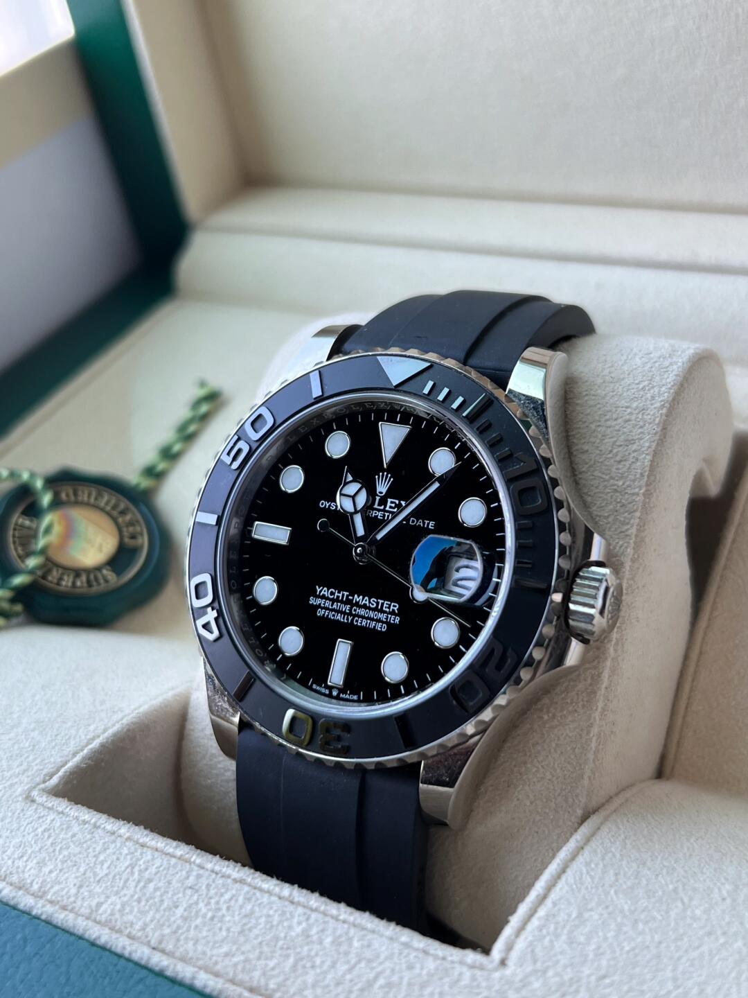 Rolex Yacht-Master Black Ceramic Bezel 42mm 226659-0002 11