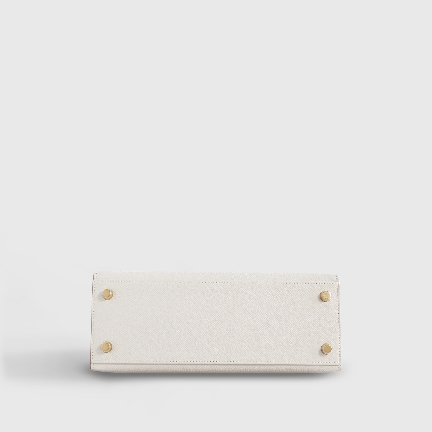 Hermès Kelly 25 Epsom Gris Pale Gold Hardware 5