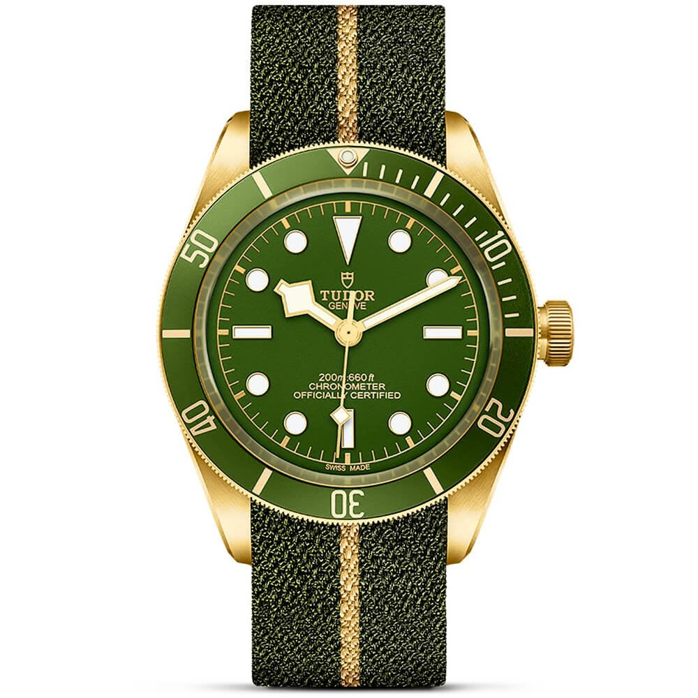 Black Bay 58 18K 39mm Green Dial Automatic Watch